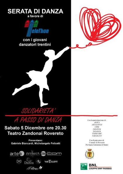 Artedanza per Telethon