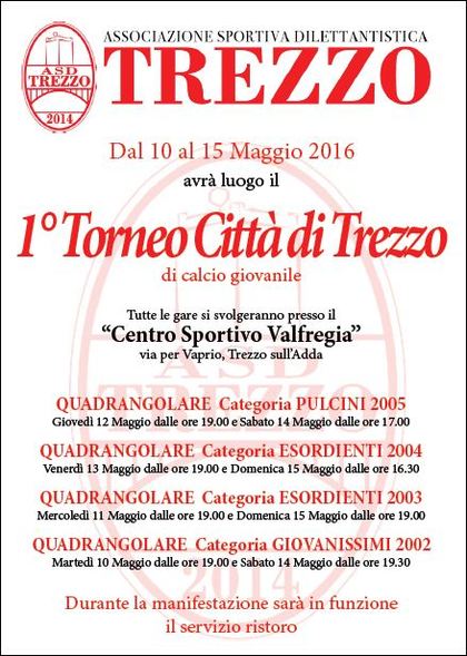 1° Torneo Città di Trezzo