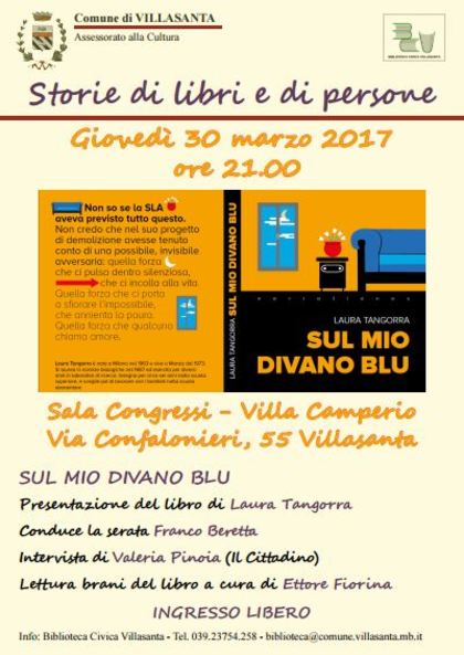 PRESENTAZIONE LIBRO DI LAURA TANGORRA