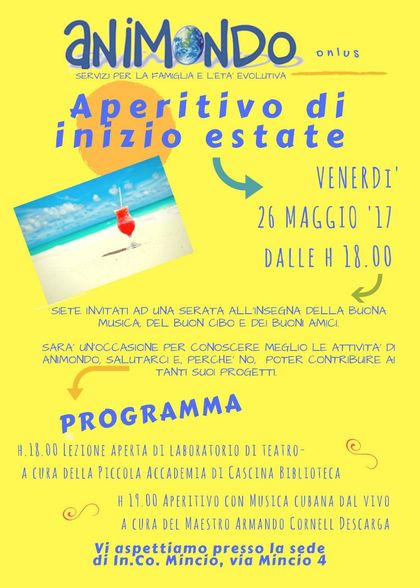 Aperitivo di inizio estate…