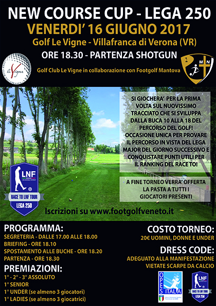 NEW COURSE CUP - LEGA 250