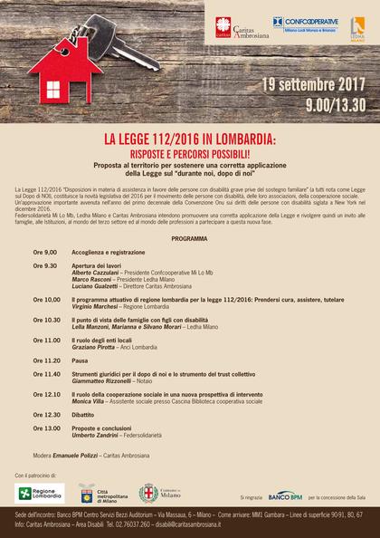 La legge 112/2016 in Lombardia:…