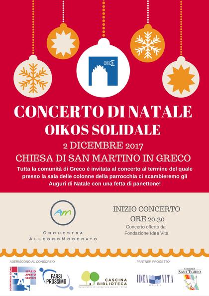 Concerto di Natale Oikos…