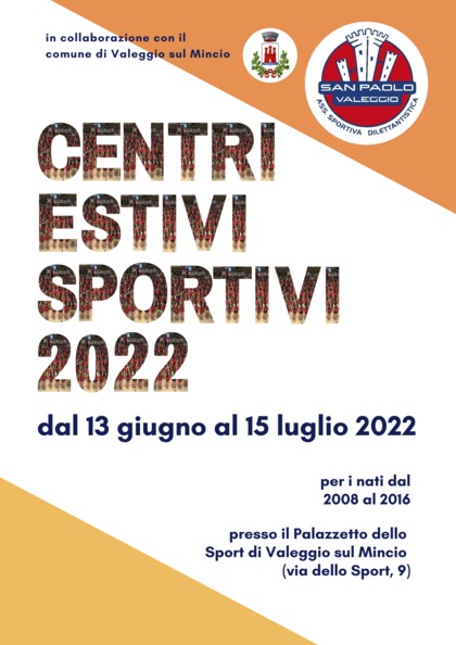 Centri Estivi Sportivi 2022