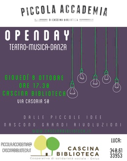 Open day Piccola Accademia