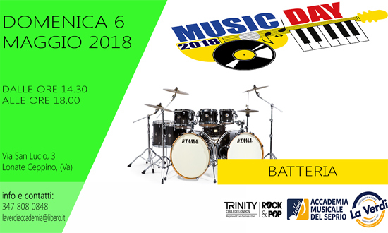 MUSIC DAY BATTERIA