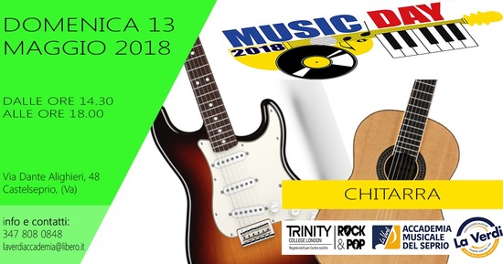 MUSIC DAY CHITARRA