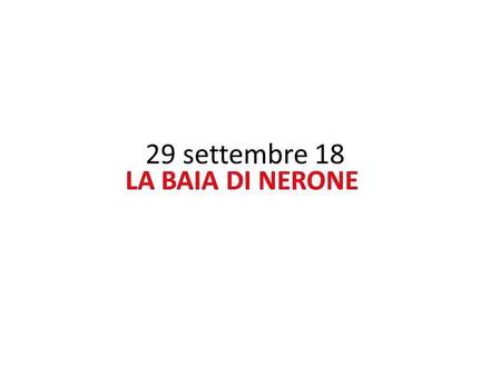 LA BAIA DI NERONE