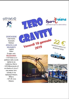 Allenamento Zero Gravity