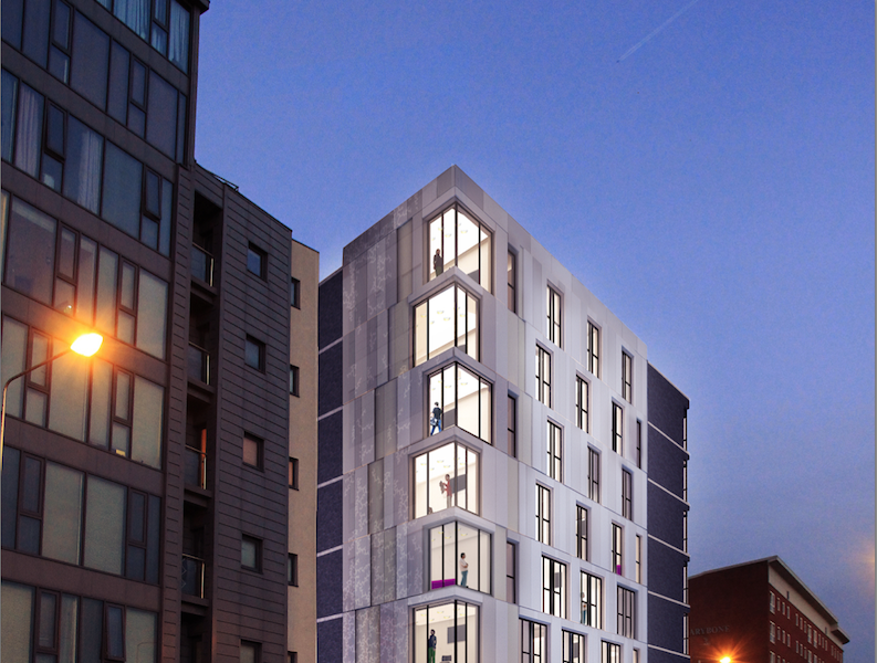 The Glass Works Vauxhall Road 314 Student Flats & 9 Studios Part