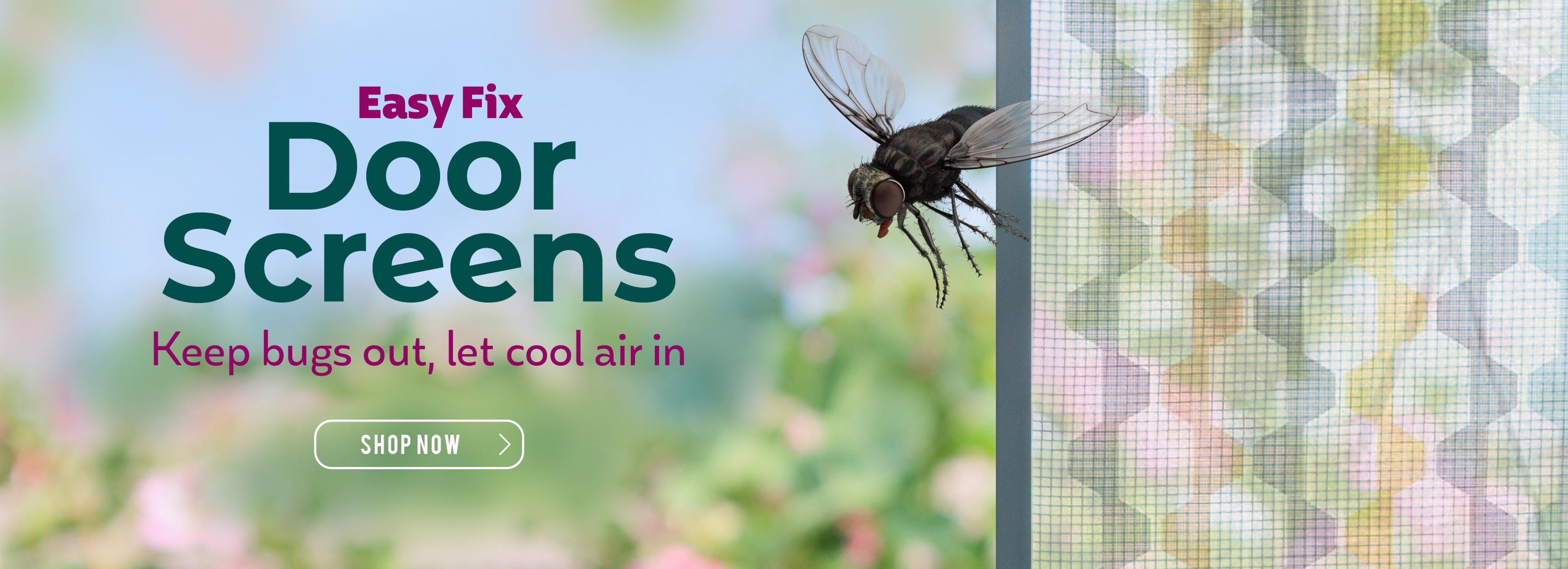 Magnetic Insect Guard Door Screens