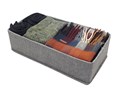 2 Section Drawer Dividers / Organisers 36x18x10cm - Grey