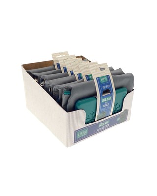 Cooler Bag with Ice Pack 22x14x14cm - 5 Litre Capacity - Grey/Green - in SRP!
