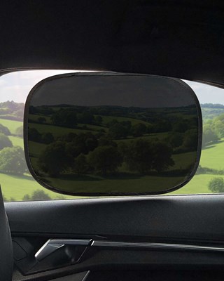 Torqueone 2 Pack Car Sunshades - Includes Handy Storage Bag - 40x28cm