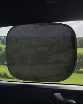 Torqueone 2 Pack Car / SUV Size Sunshades - Includes Handy Storage Bag - 45x36cm