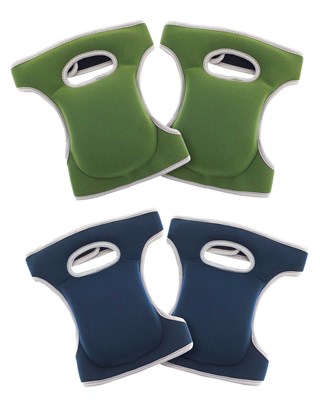 Plain Design Gardening Knee Pads - Cushioned - One Size - Assorted Colours