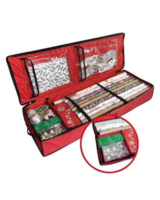 Premium Christmas Gift Wrap Organiser 100x35x14cm