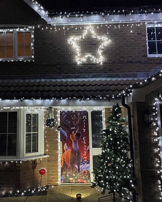 Christmas Design Novelty Door Covers 90x220cm - Assorted Designs