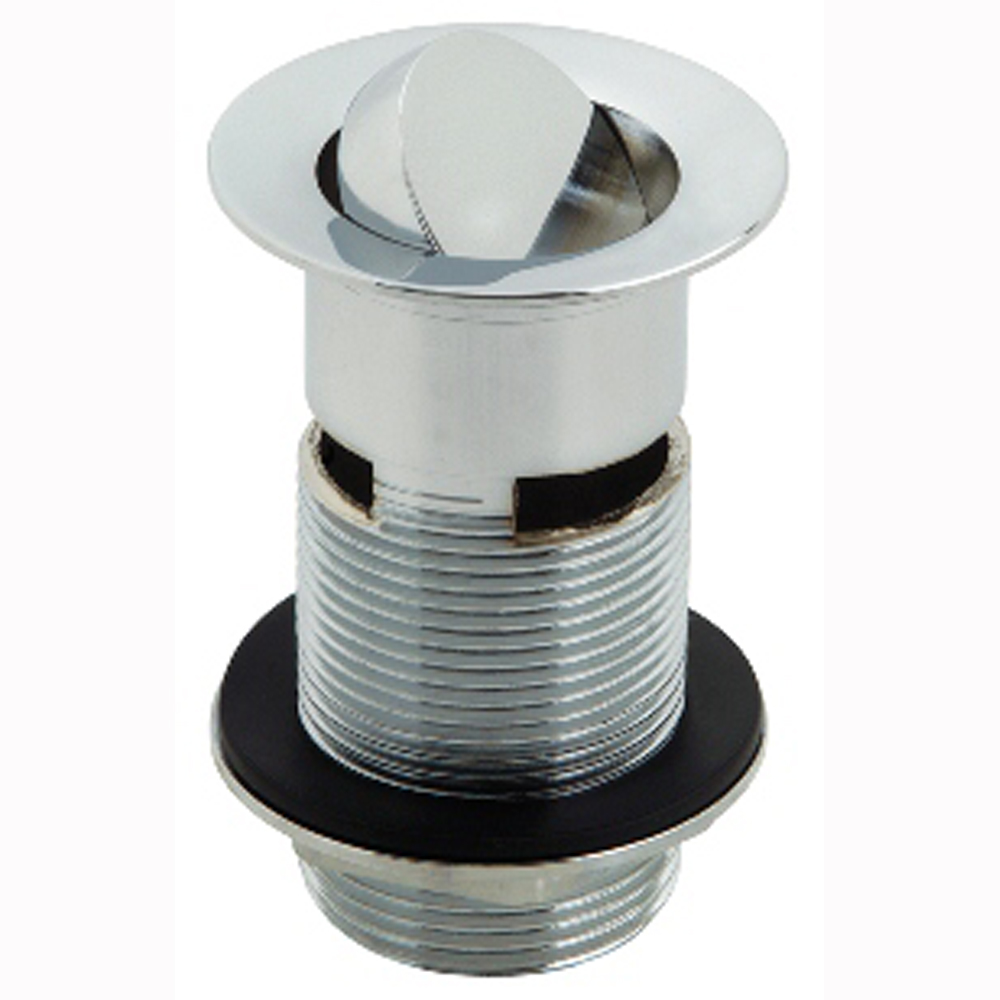 1.1/4" Slotted Basin Waste Chrome Flip Plug Wst383 201877
