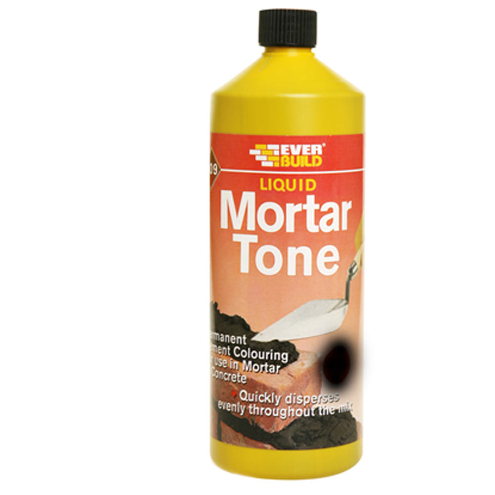 Black Liquid Mortar Dye 1Ltr Ref LMTBK1