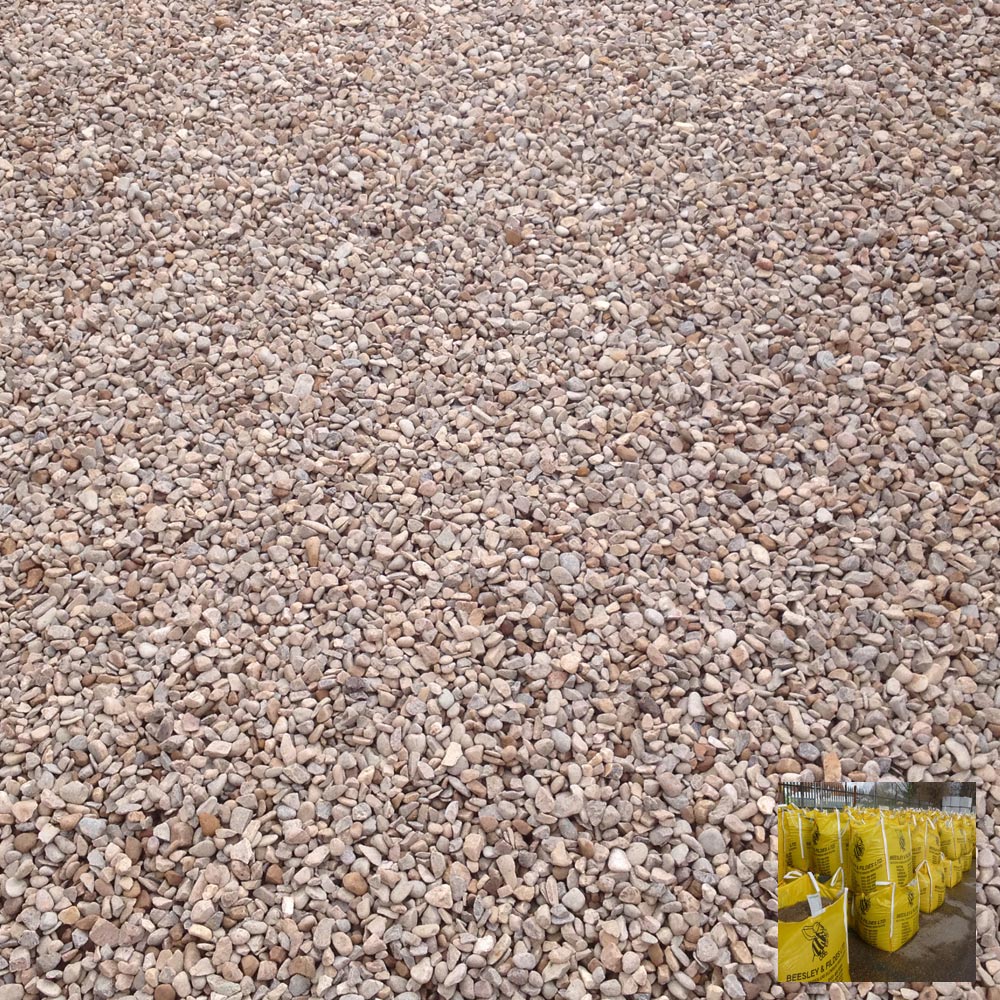 Brown Gravel 20mm Bulk Bag
