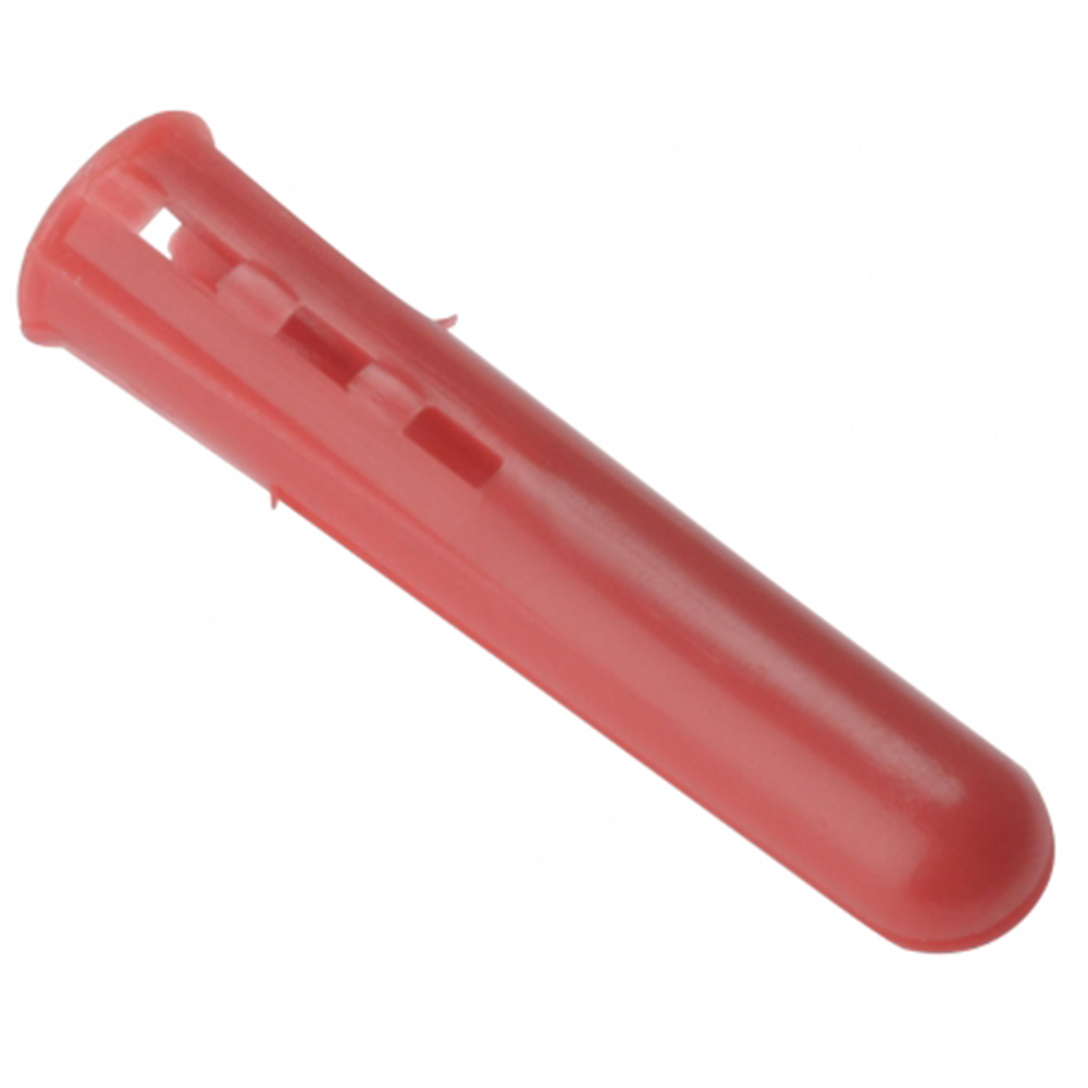 Red Expansion Wall Plugs Trade Pack 1000no Ref EXP3 (6 8g / 3.5 4