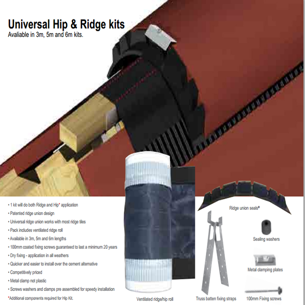Cromar Pro Ridge Universal Ridge Kit 6mtr