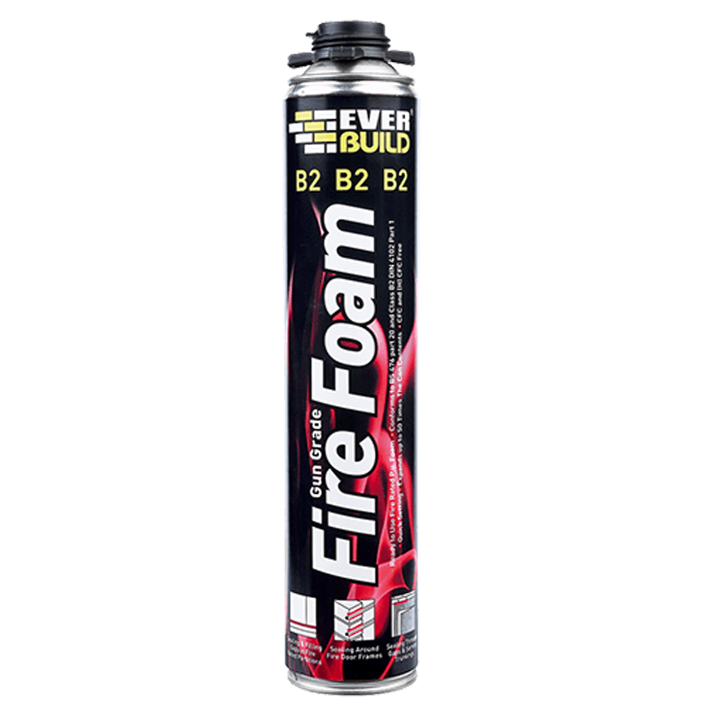 Gun Grade B2 Fire Rated Expanding Foam Filler 750Ml Ref B2FIREGUN