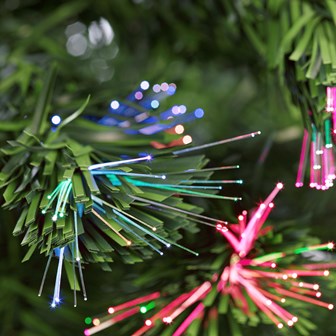 Fibre Optic Christmas Trees