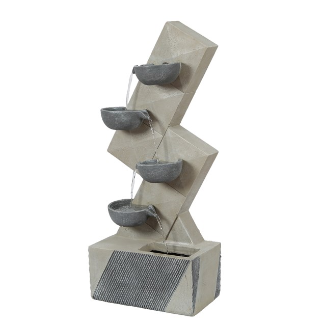 Polyresin Four Bowls Fountain Polyresin Four Bowls Fountain