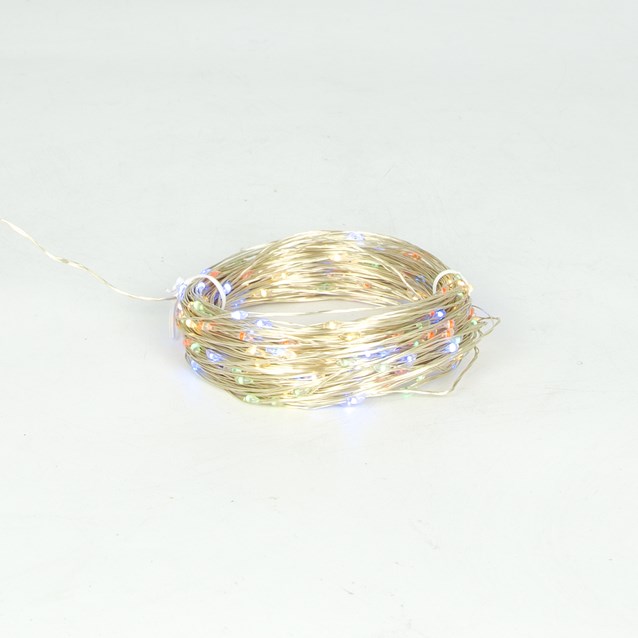 200 Micro Solar LED String Light - Multicolour 200 Micro Solar LED String Light - Multicolour