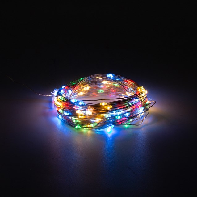 200 Micro Solar LED String Light - Multicolour 200 Micro Solar LED String Light - Multicolour
