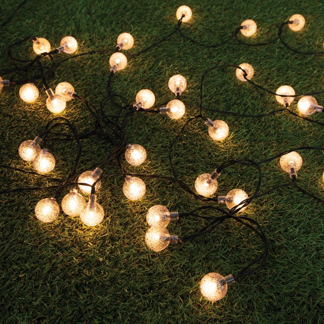60 Solar Globe String Light - Warm White 60 Solar Globe String Light - Warm White