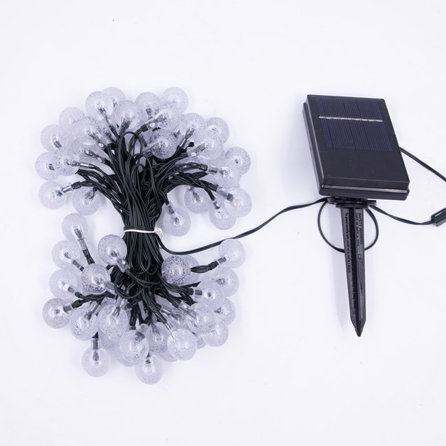 60 Solar Globe String Light - Warm White 60 Solar Globe String Light - Warm White