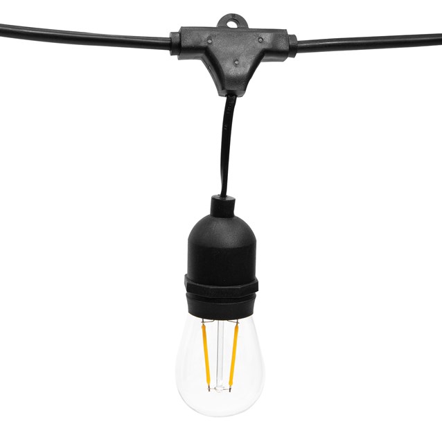 2PK-E27 Style15 Bulbs Party String Light-WarmWhite 2PK-E27 Style15 Bulbs Party String Light-WarmWhite