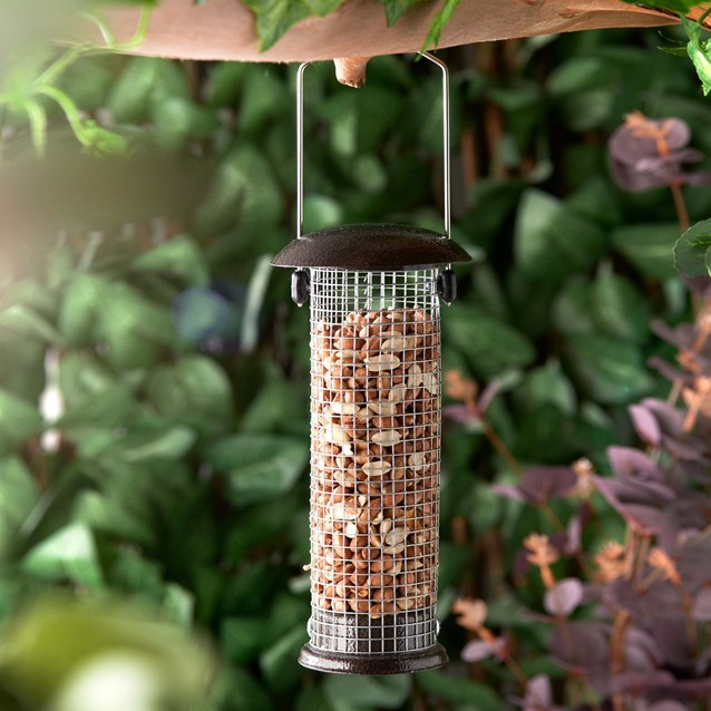 Metal Bird Feeding Station Metal Bird Feeding Station