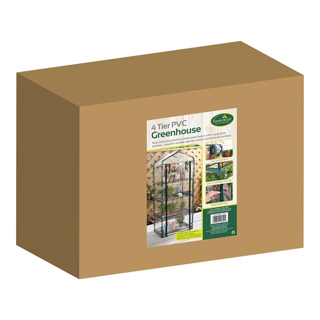 4 Tier Plastic PVC Greenhouse 4 Tier Plastic PVC Greenhouse