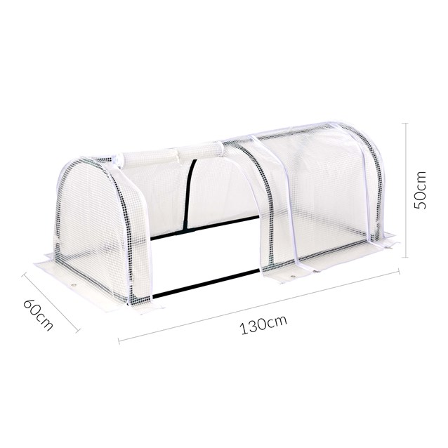 2 Section Grow Tunnel Greenhouse 2 Section Grow Tunnel Greenhouse