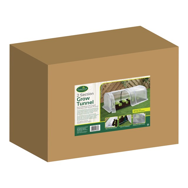 2 Section Grow Tunnel Greenhouse 2 Section Grow Tunnel Greenhouse