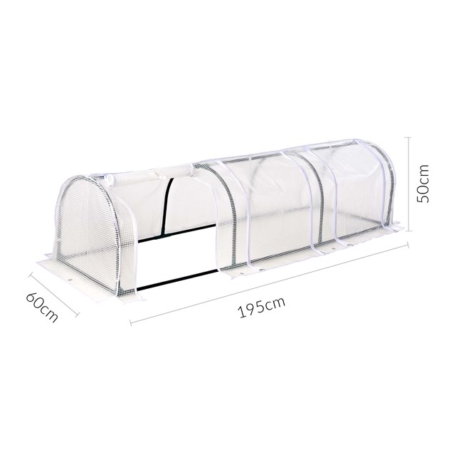 3 Section Grow Tunnel Greenhouse 3 Section Grow Tunnel Greenhouse