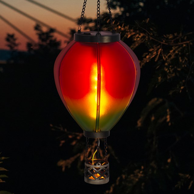 Solar Hot Air Balloon Lantern Solar Hot Air Balloon Lantern