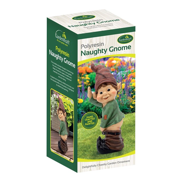 Caught with His Pants Down Garden Elf Statue Caught with His Pants Down Garden Elf Statue