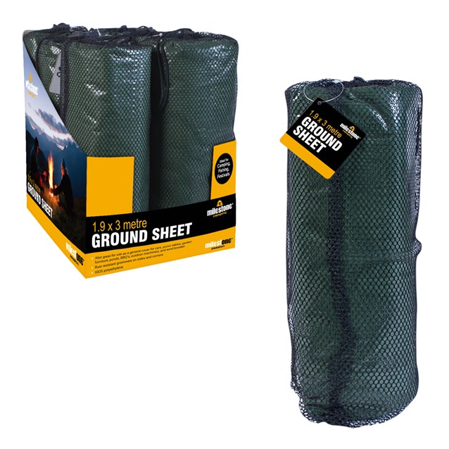 1.9M x 3M Polythene Ground Sheet 1.9M x 3M Polythene Ground Sheet