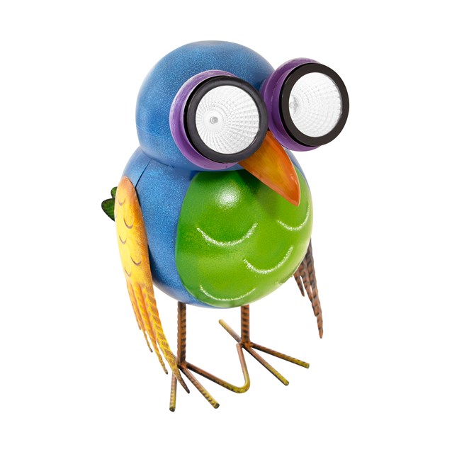 Metal - Owl Solar Light Metal - Owl Solar Light