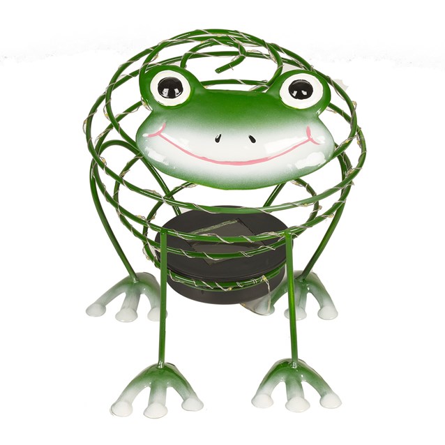Solar Wire Frog With 62 Micro LED Solar Wire Frog With 62 Micro LED
