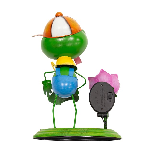 Metal Frog With Solar Light Metal Frog With Solar Light