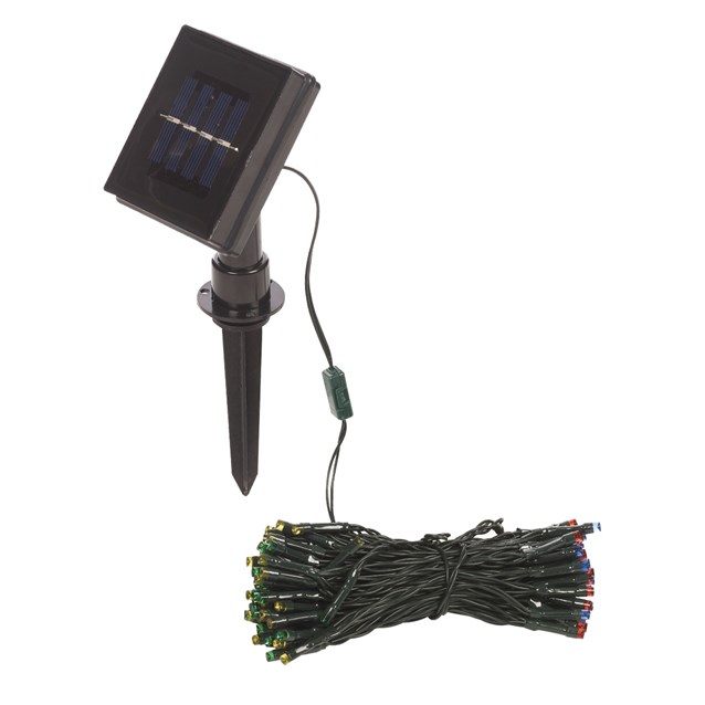 100 LED Solar String Lights - Multicolour 100 LED Solar String Lights - Multicolour