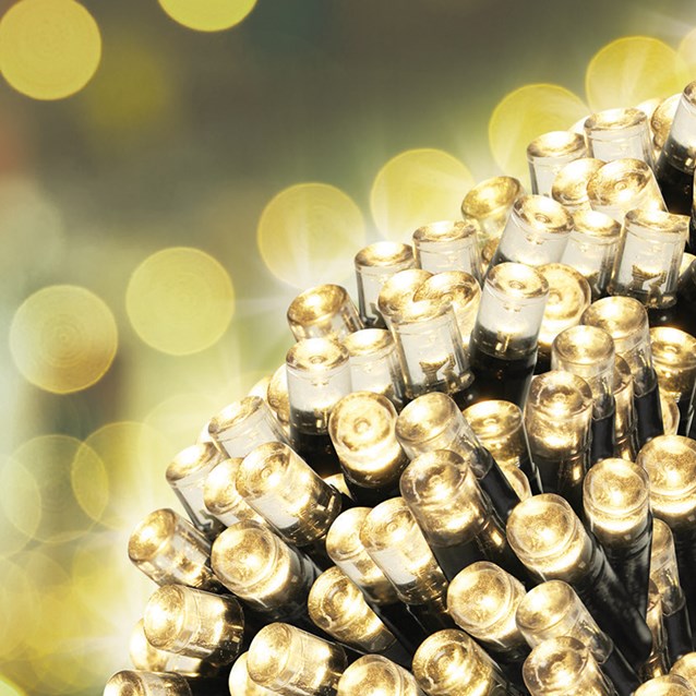 100 LED Solar String Lights - Warm White 100 LED Solar String Lights - Warm White