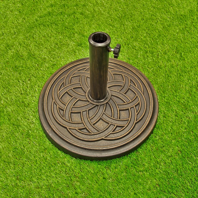 Celtic Pattern Resin Parasol Base -12KG Celtic Pattern Resin Parasol Base -12KG