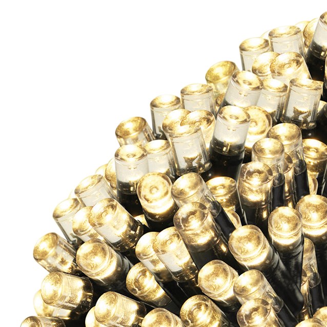 50 LED Solar String Lights - Warm White 50 LED Solar String Lights - Warm White